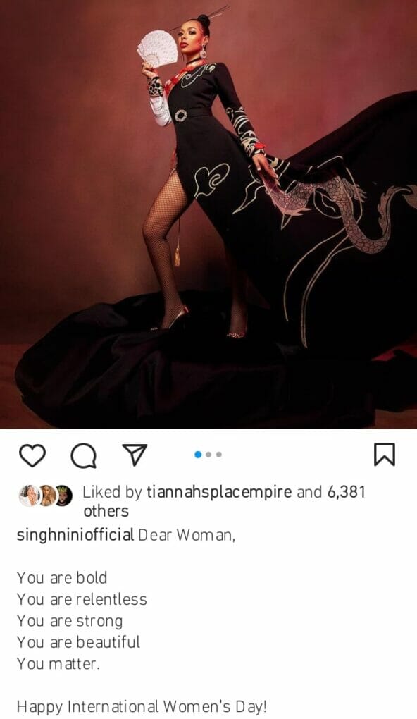 Nini Singh celebrates women's day