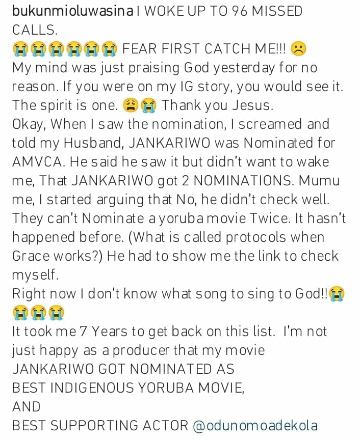 Jakanriwo bags double nominations at AMVCA 2022