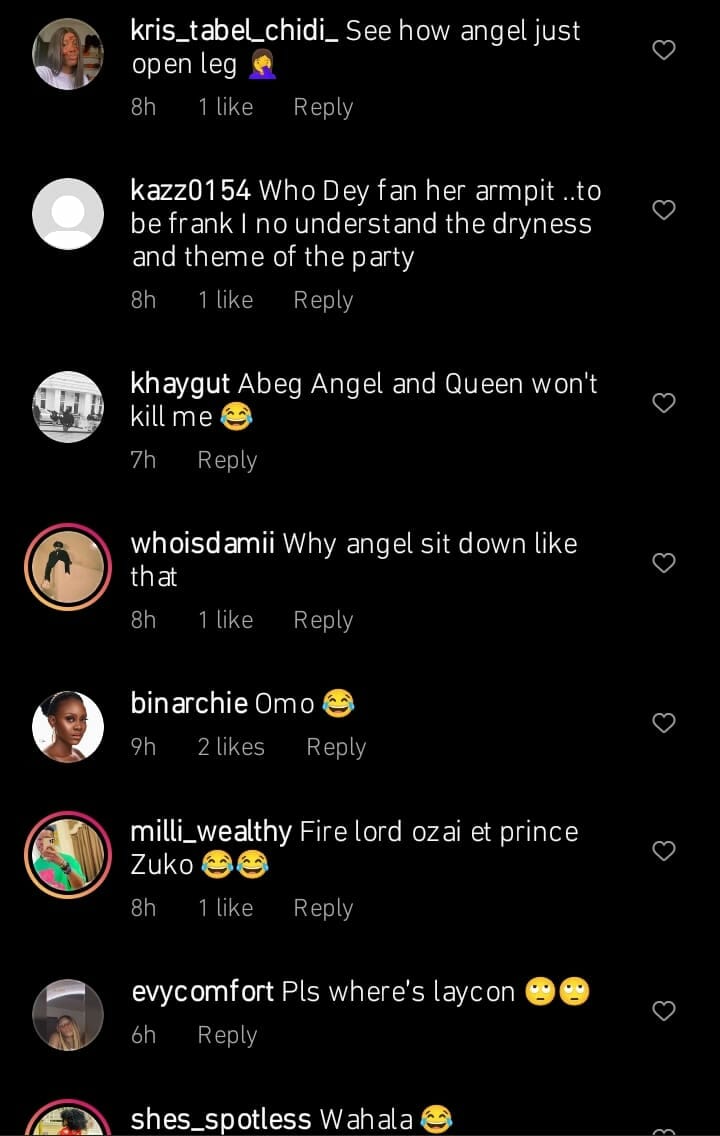 BBN Angel and Queen come under fire for their poor etiquette at Erica's ...