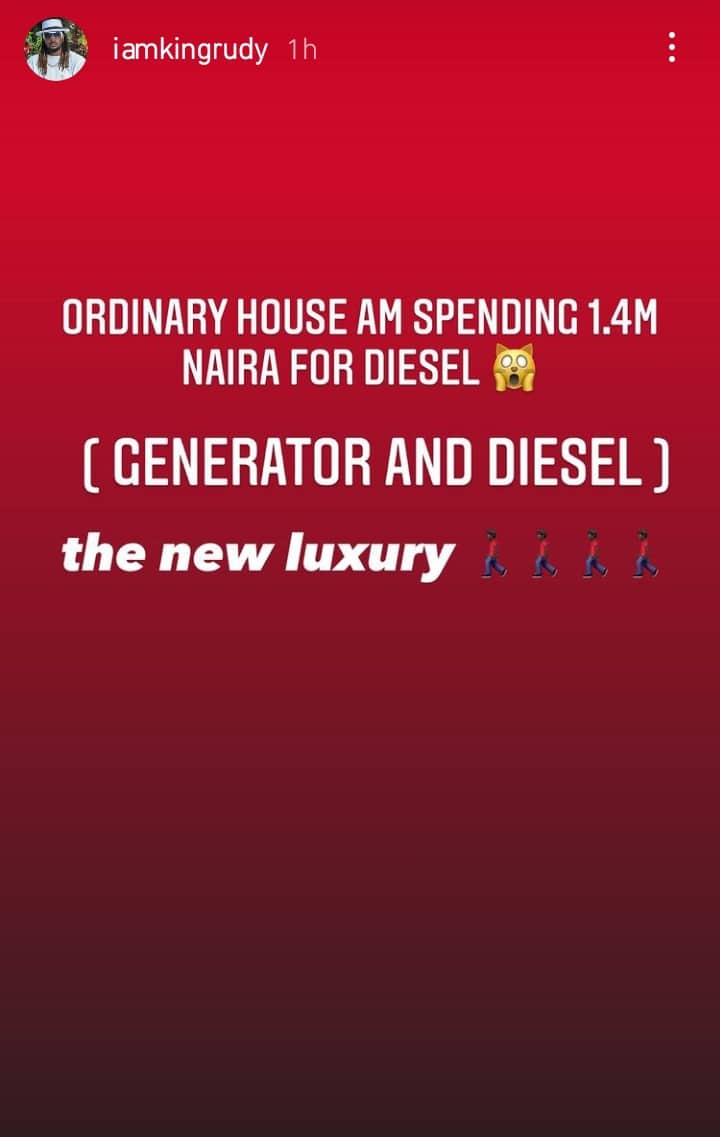 Paul Okoye reveals the amount he spends on diesel