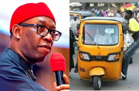 Keke drivers make 300k monthly, more than govt, private sector workers -Okowa's aide