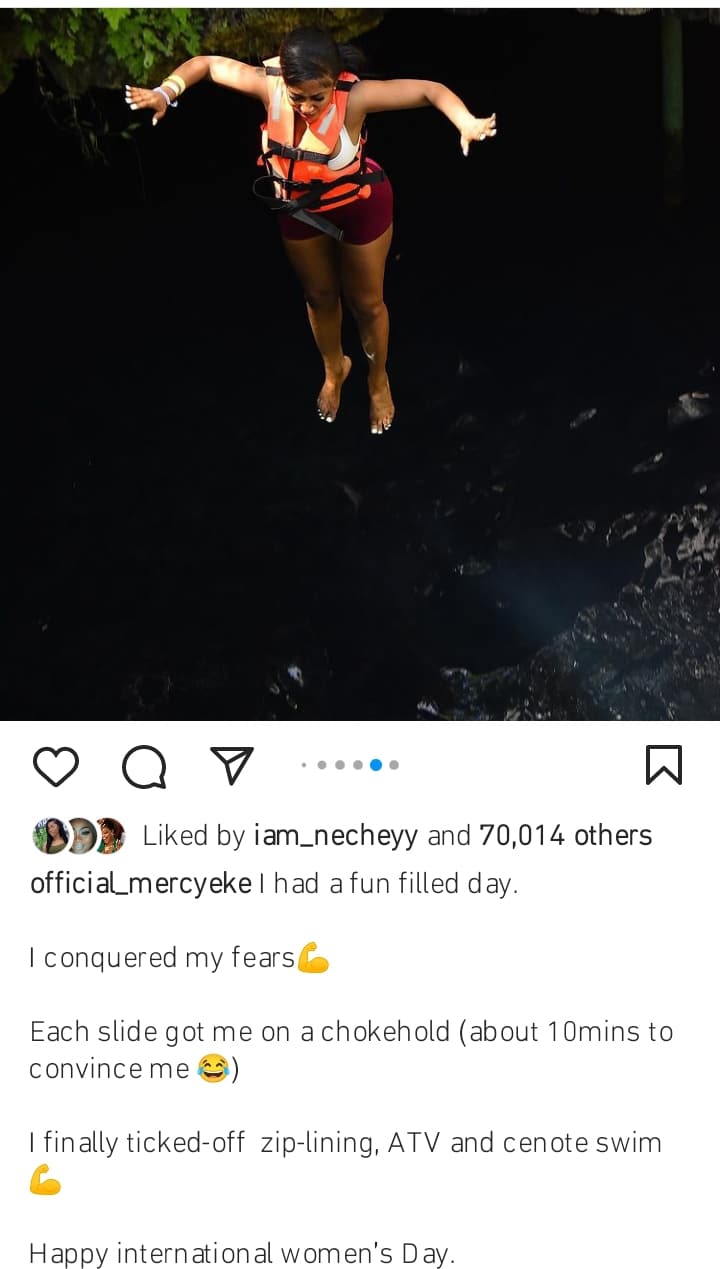 Mercy Eke conquers her fears