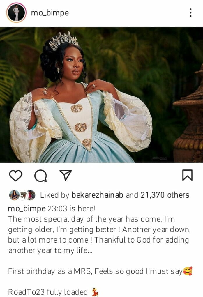 Mo Bimpe is 28