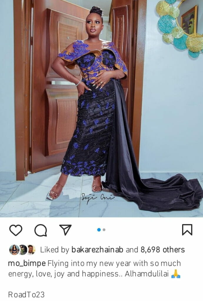 Mo Bimpe tensions netizens with pre birthday photos