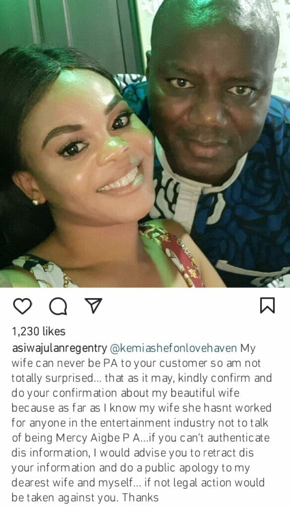 Lanre Gentry blows hot at Mercy Aigbe's blogger
