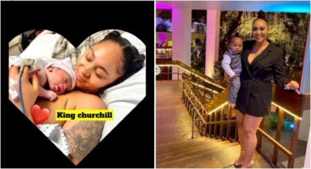 Rosy Meurer and son
