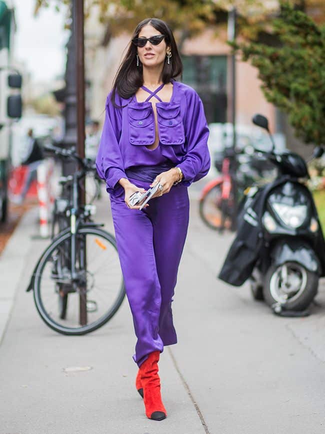 purple styling