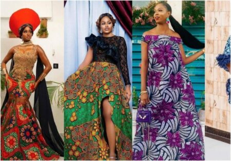 Latest Ankara long gown styles for Fashionistas