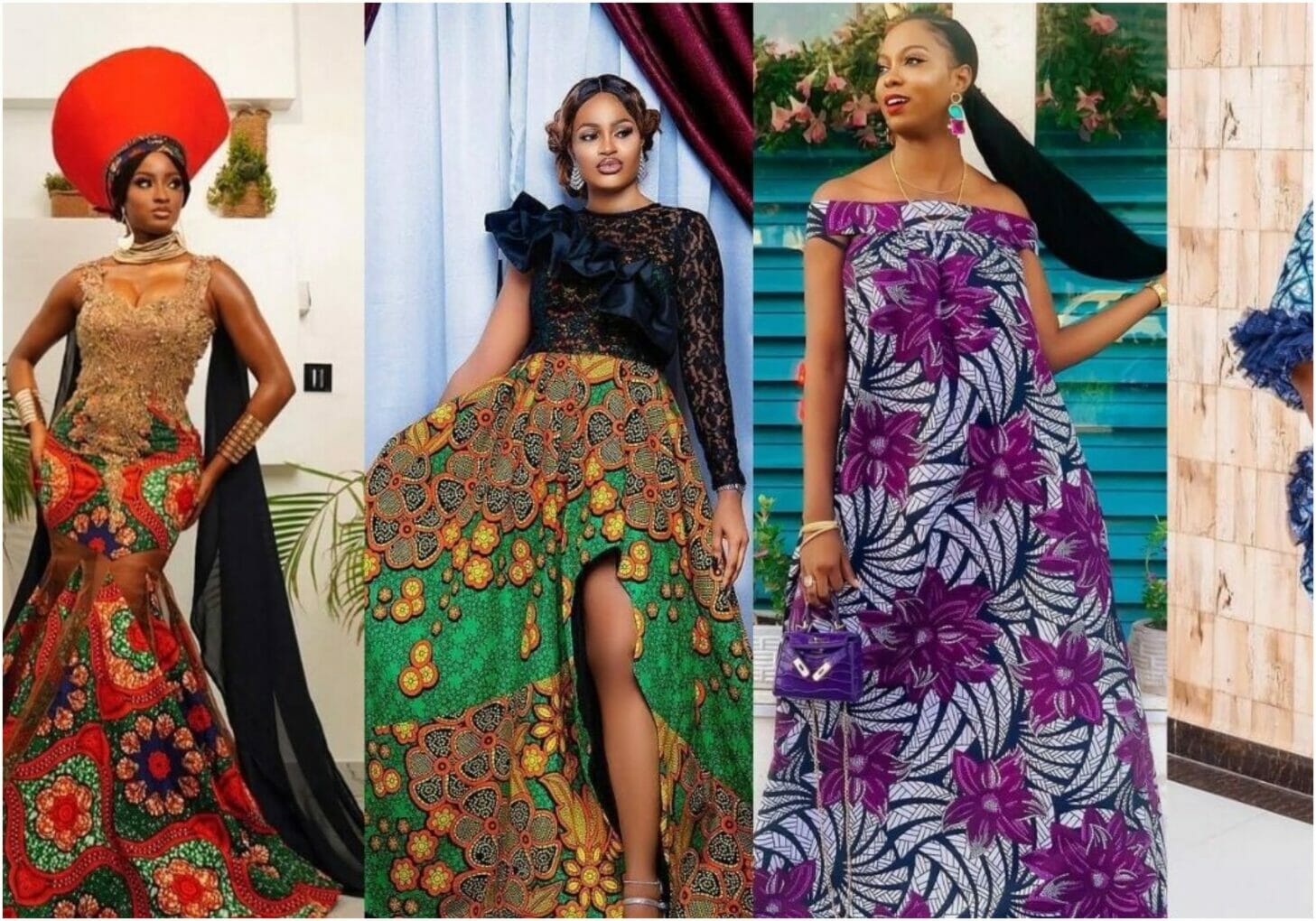 Ankara evening gowns for special ladies - Legit.ng