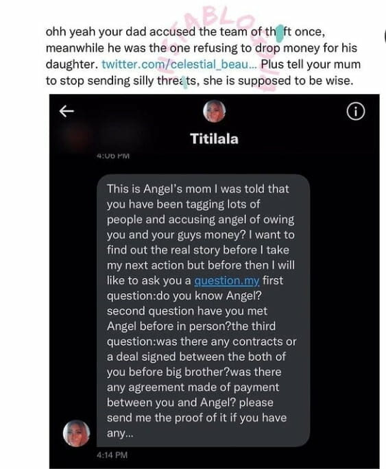 Angel Smith gets dragged by her former social media handlers