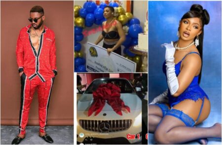 Cross reacts as Liquorose's fans gift her N20M and a car
