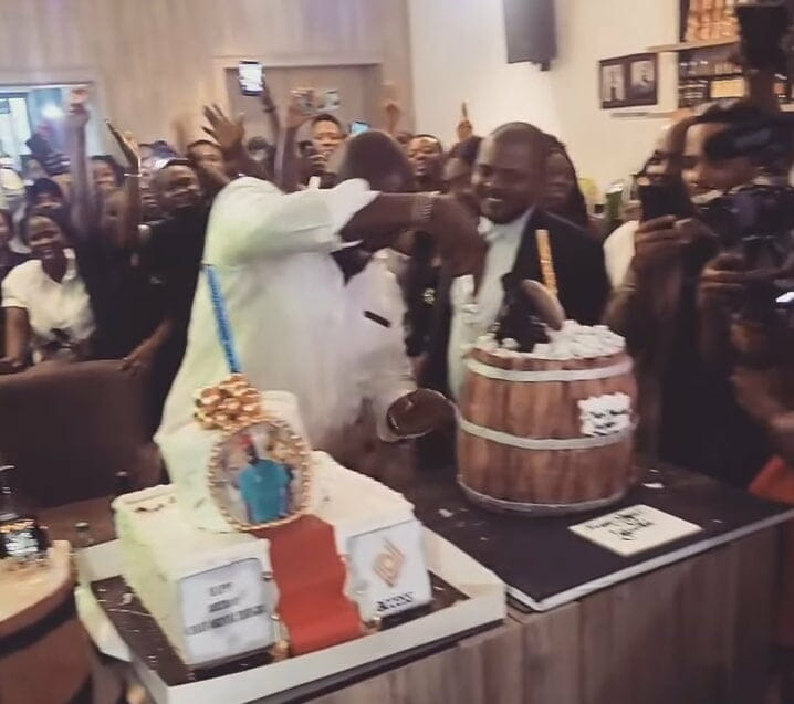 Obi Cubana celebrates birthday with 14 cakes