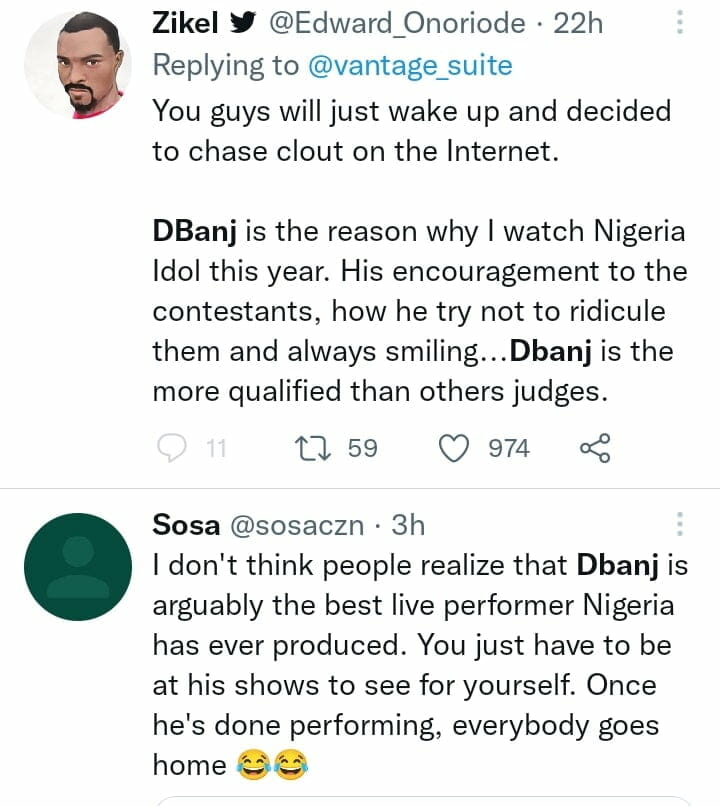 D'banj criticised for being on Nigerian Idol