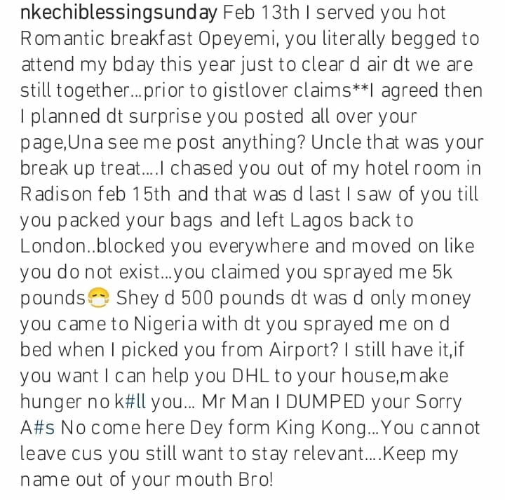Nkechi Blessing reveals how she dumped her ex