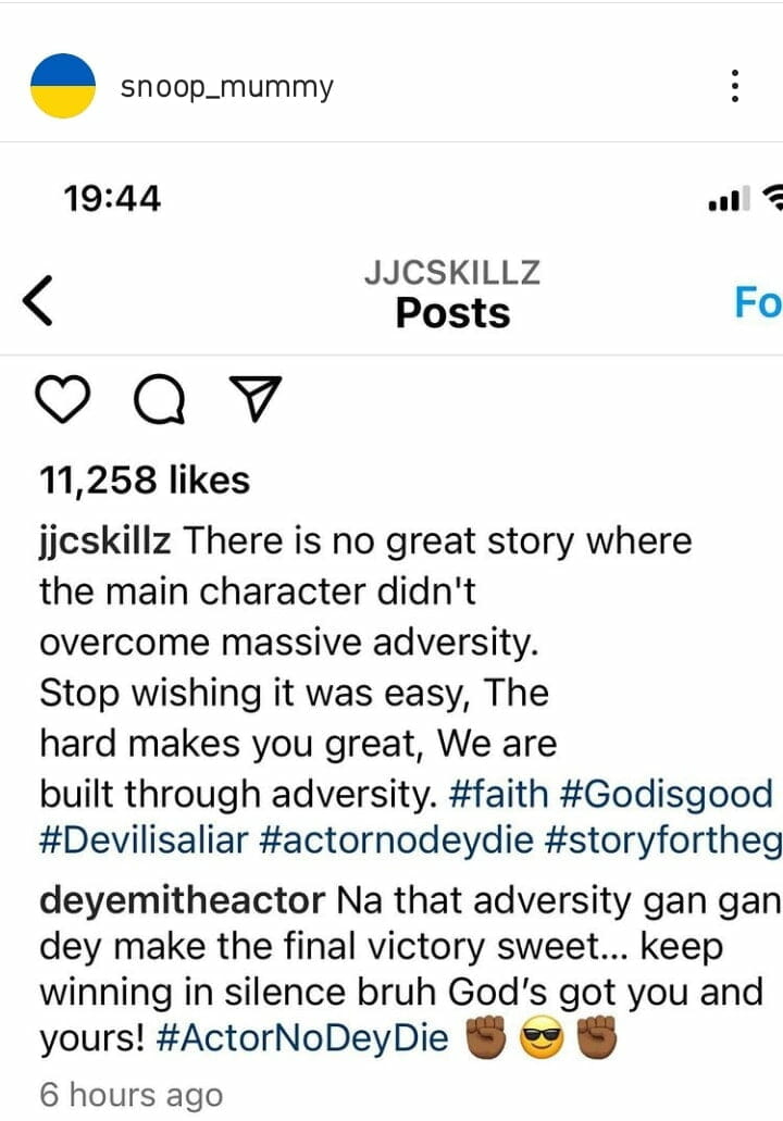 JJC Skillz's son hospitalized