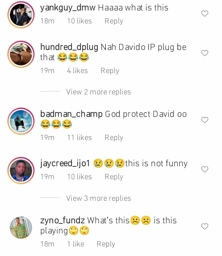 Man tries using charms on Davido
