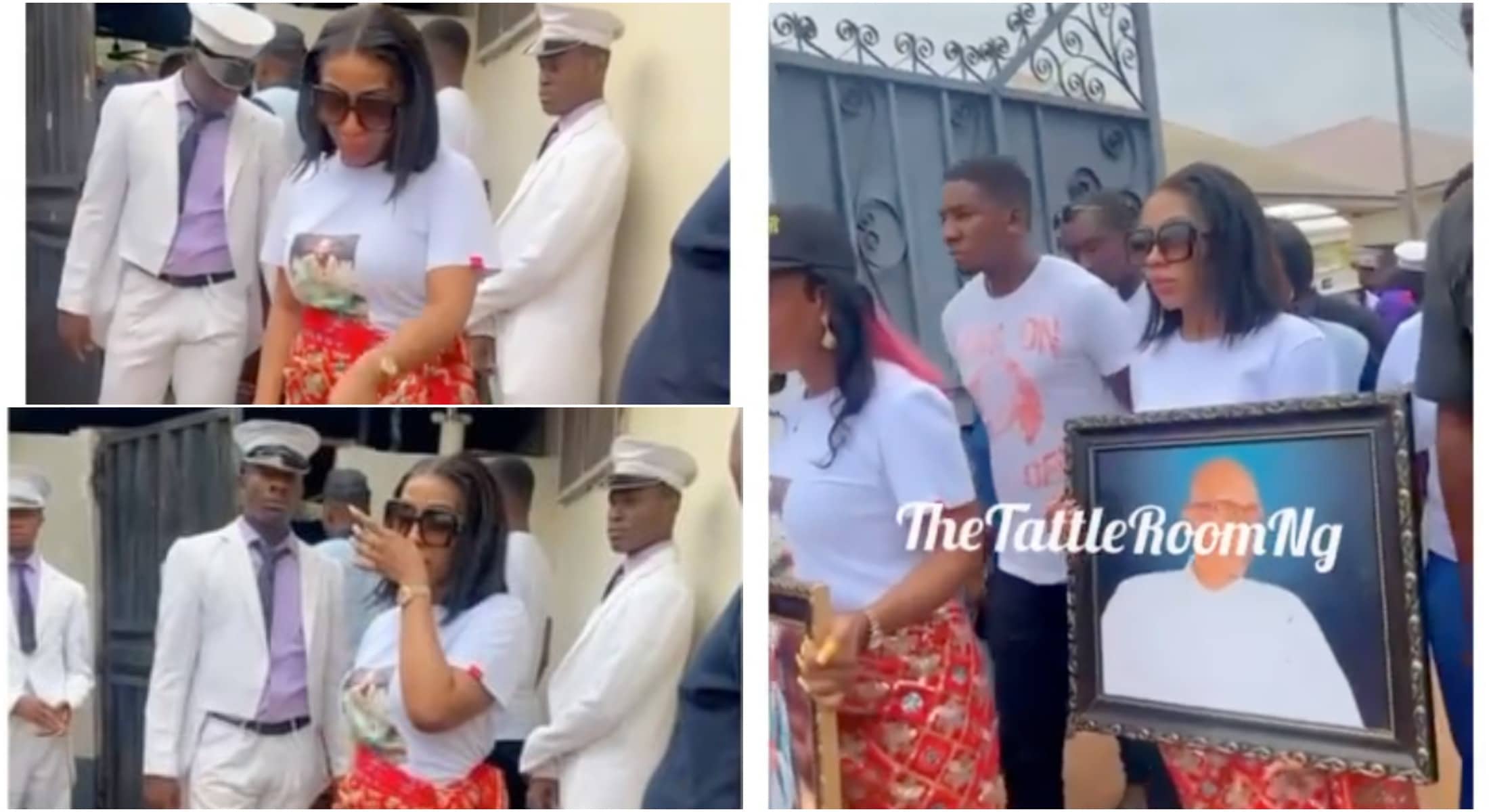 BBNaija's Mercy Eke breaks down in tears as she buries her father - Kemi  Filani News