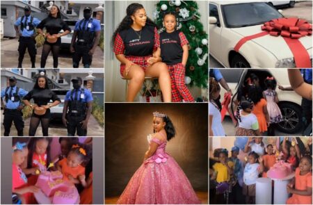 Mimi Orjiekwe hires security men and limousine for daughter's 5th birthday
