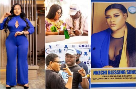 Nkechi Blessing receives query for being the CEO of Omoluabi Holdings