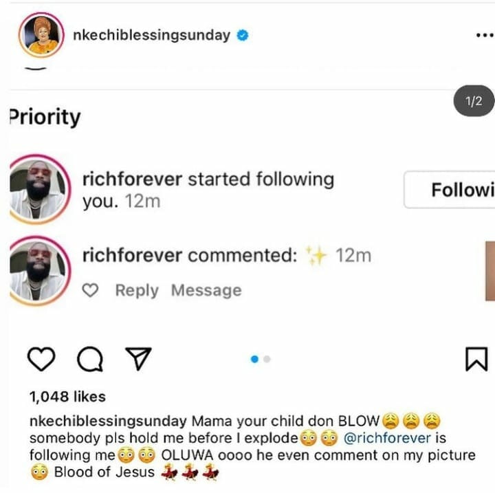 Rick Ross folgt Nkechi Blessing