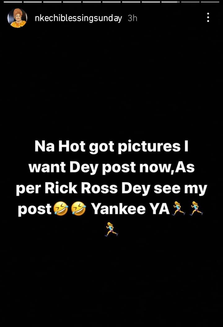 Rick Ross follows Nkechi Blessing