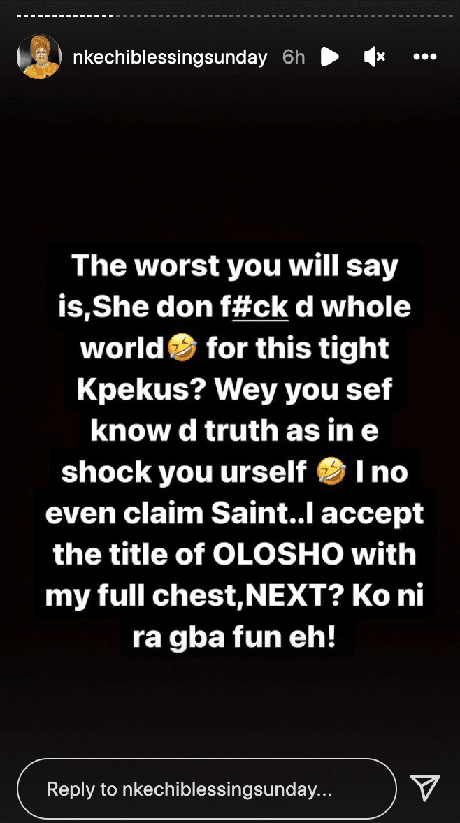 What is the meaning of olosho?