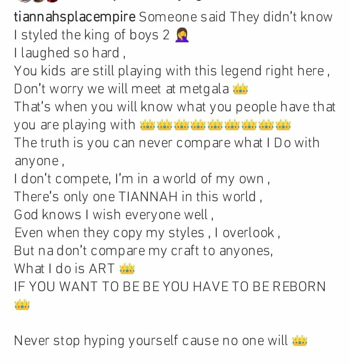 Toyin Lawani slams those pitching her talent against others