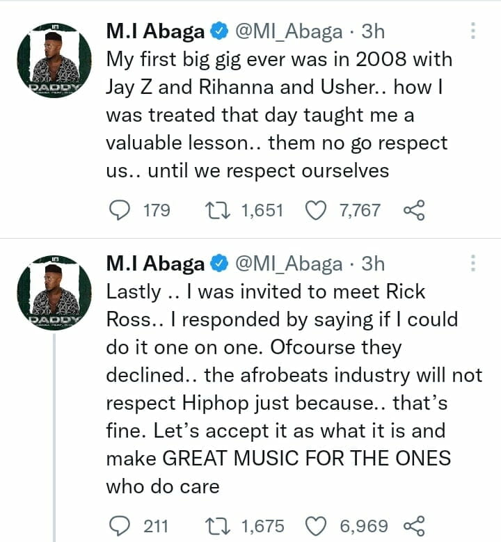 MI Abaga fails to meet Rick Ross
