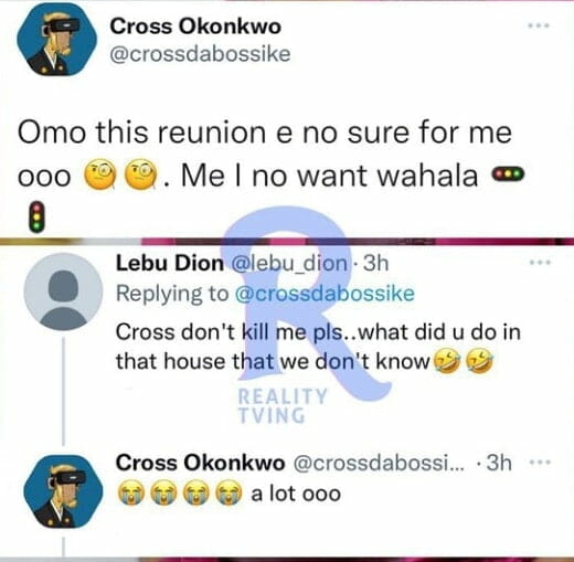 Cross admits his fears for BBN