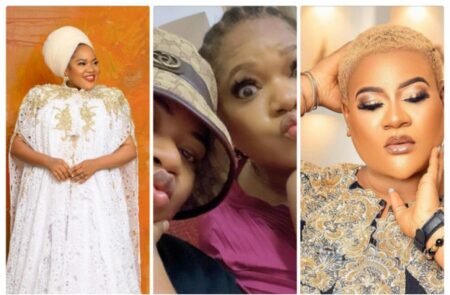 Toyin Abraham shows love to Nkechi Blessing