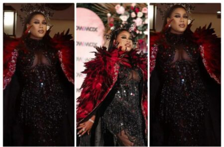 Toyin Lawani outfit to RHOL premiere in South Africa
