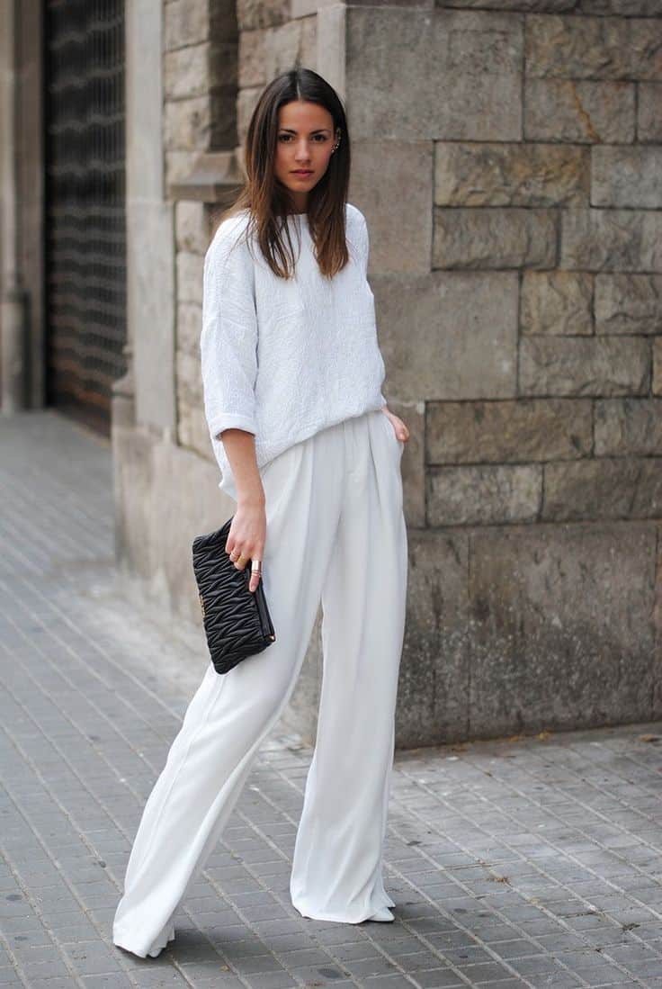 5 Ways To Wear Cropped White Pants for Spring and Summer