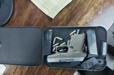 customs intercepts pistol lagos airport