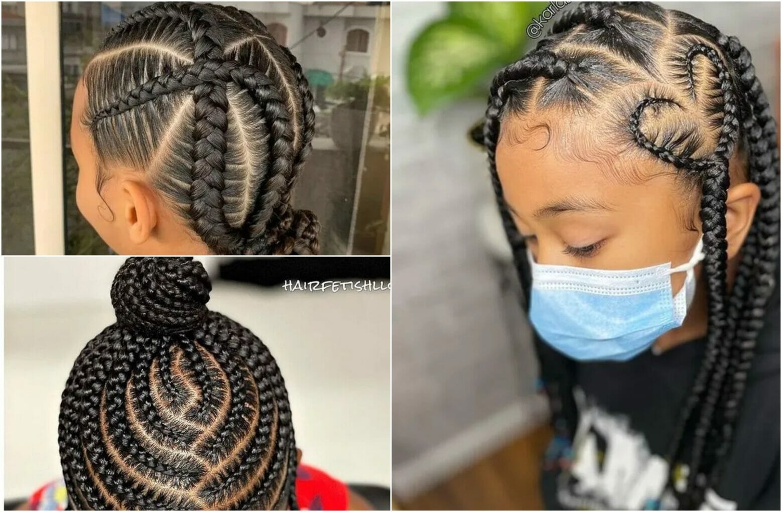 Braided hairstyles for kids 2022: Children hairstyles - Kemi Filani