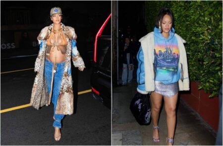 Rihanna: Maternity style