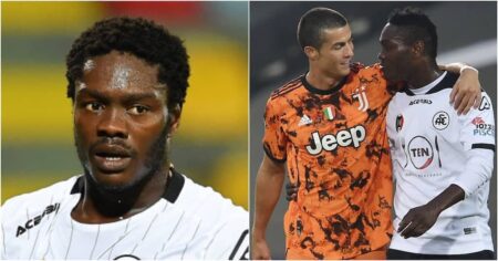 How I almost collapsed after receiving Cristiano Ronaldo’s shirt- Ghanaian footballer
