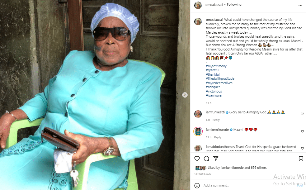 It would have broken me so badly - Toyin Alausa's mother involved in a fatal accident