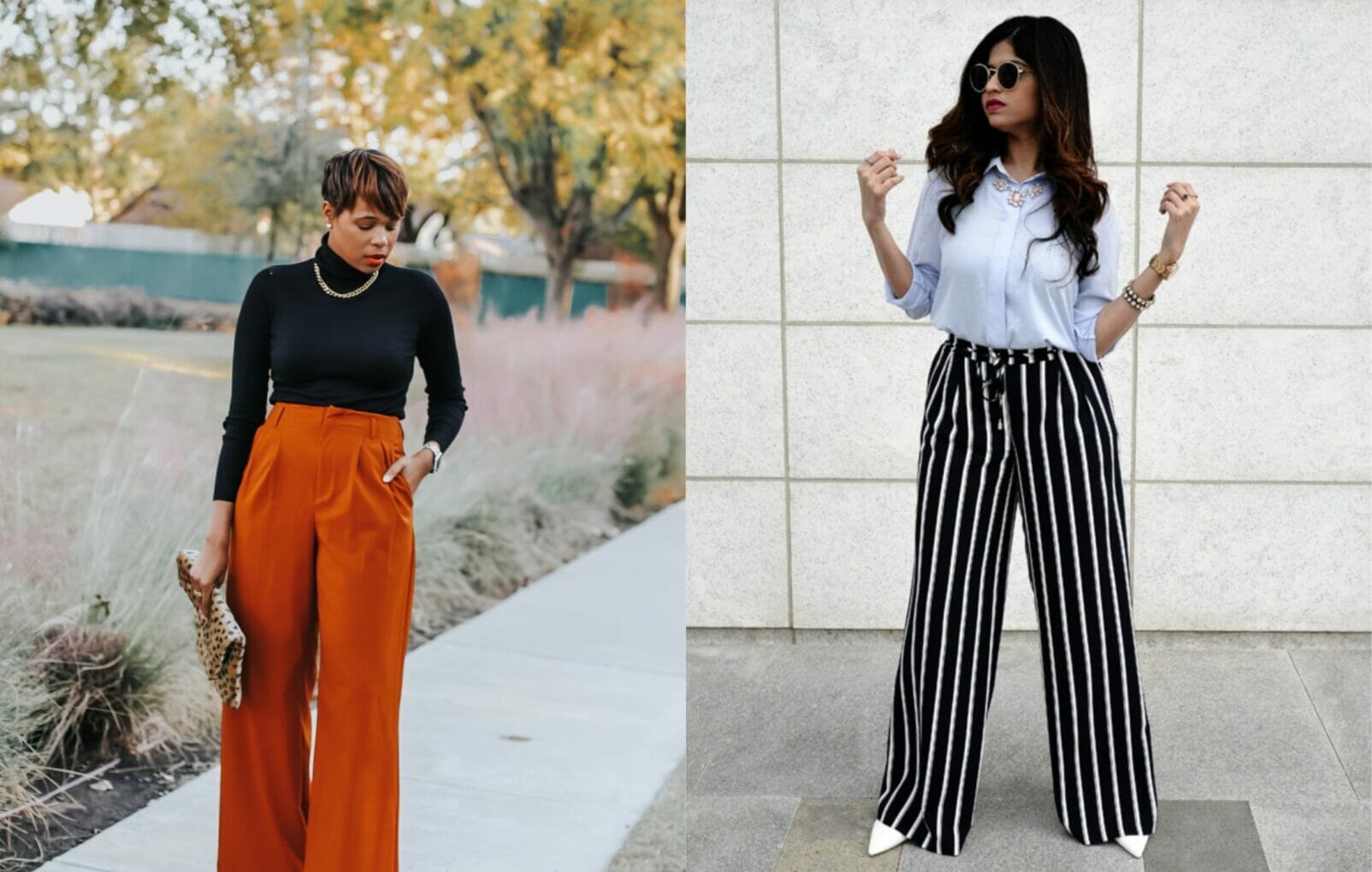 2,200+ Palazzo Pants Stock Photos, Pictures & Royalty-Free Images - iStock  | Palazzo fashion