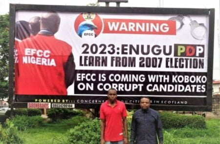 EFCC Billboard Enugu