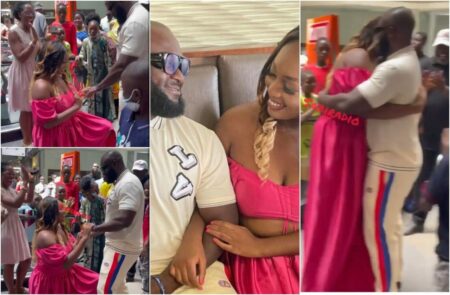 Lagos OAP proposes to her boo