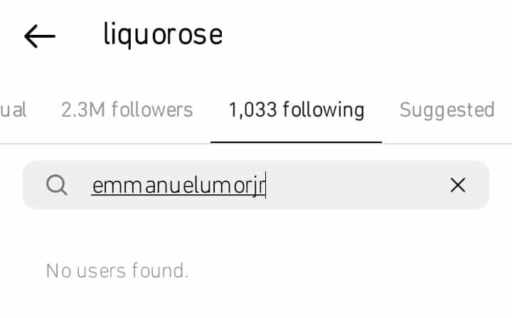 Liquorose and Emmanuel