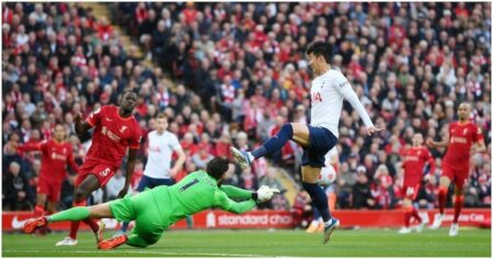Liverpool drops crucial points to Tottenham in title race after 1-1 draw