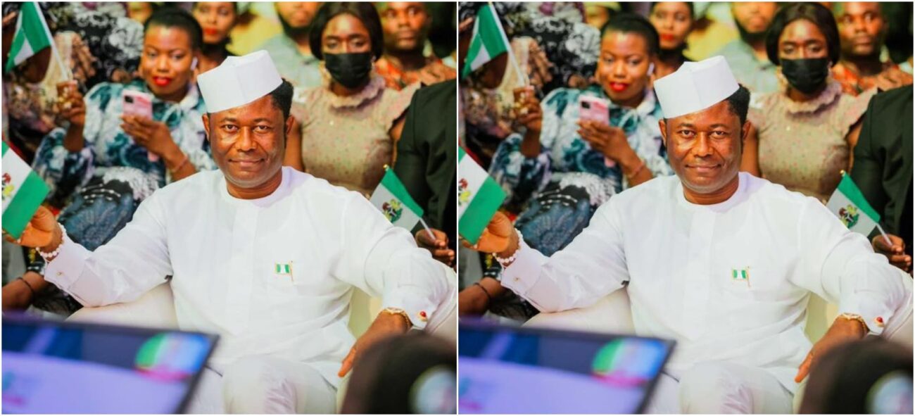 Oil Magnate and Philanthropist, Tein Jack-Rich, declares for Presidency, submits N100m APC form (photos)