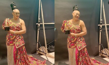 Uchenna Nnanna rededicates AMVCA award to sister