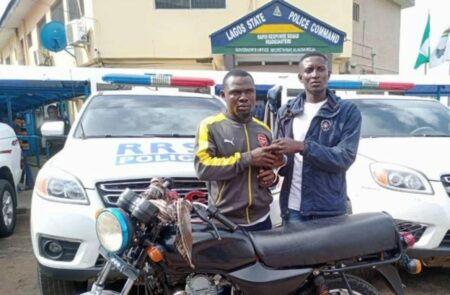 motorcycle robbers rrs lagos