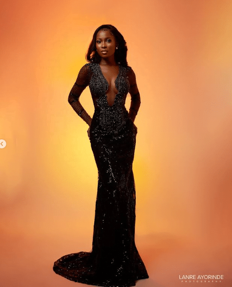 Banky W tackles Jemima Osunde on her transparent outfit for Inidima Okojie's wedding