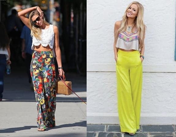 Ways to Wear Palazzo Pants with Style