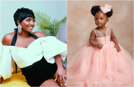 Simi and daughter