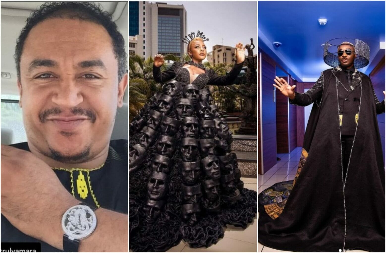 Daddy Freeze best dressed celebrities at AMVCA 2022