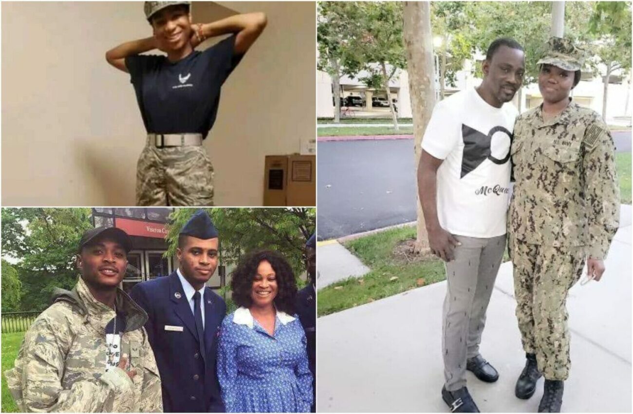 Nigerian celebrities children in the US Military